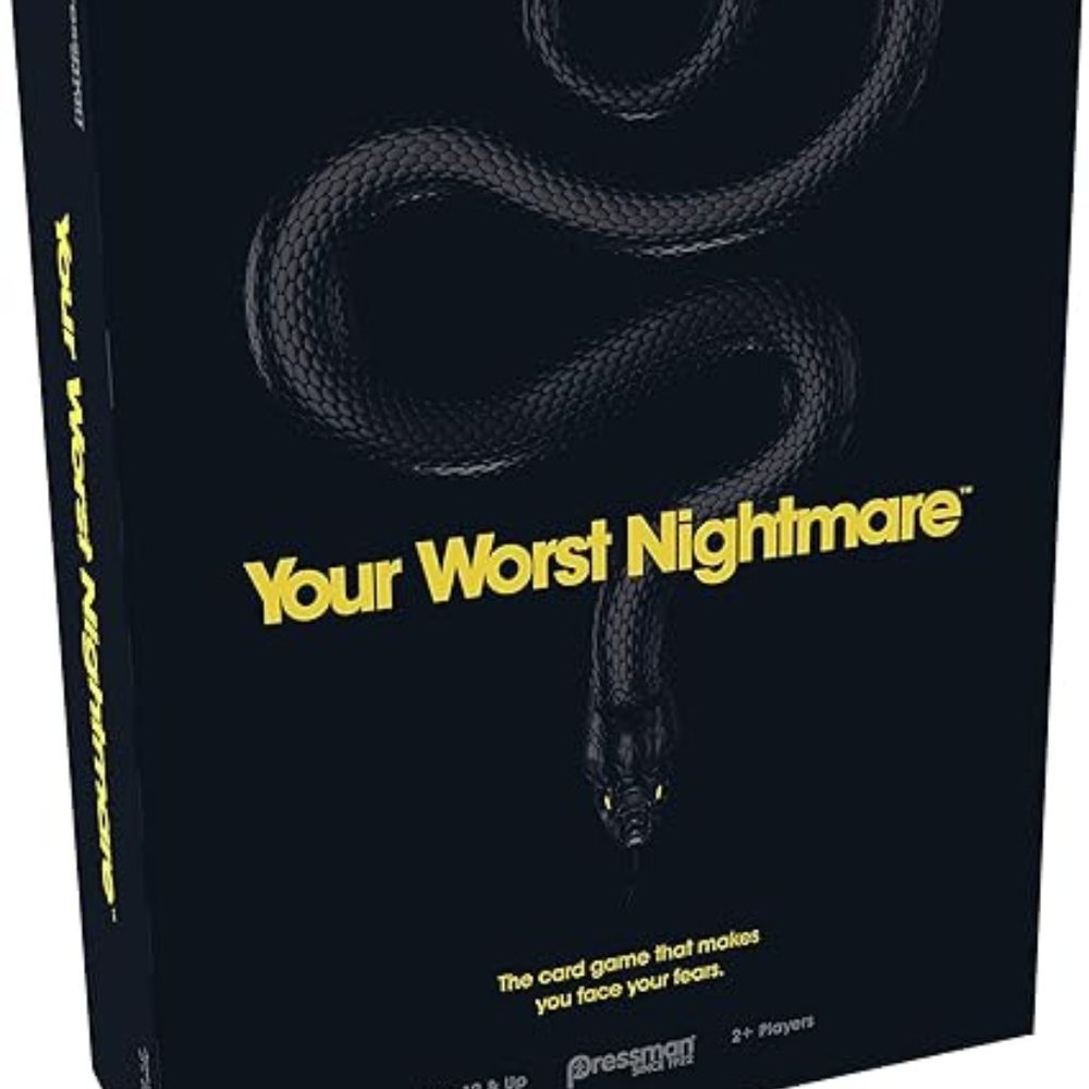 Pressman Your Worst Nightmare Card Game Face Your Fears as You Rank Others' Fear